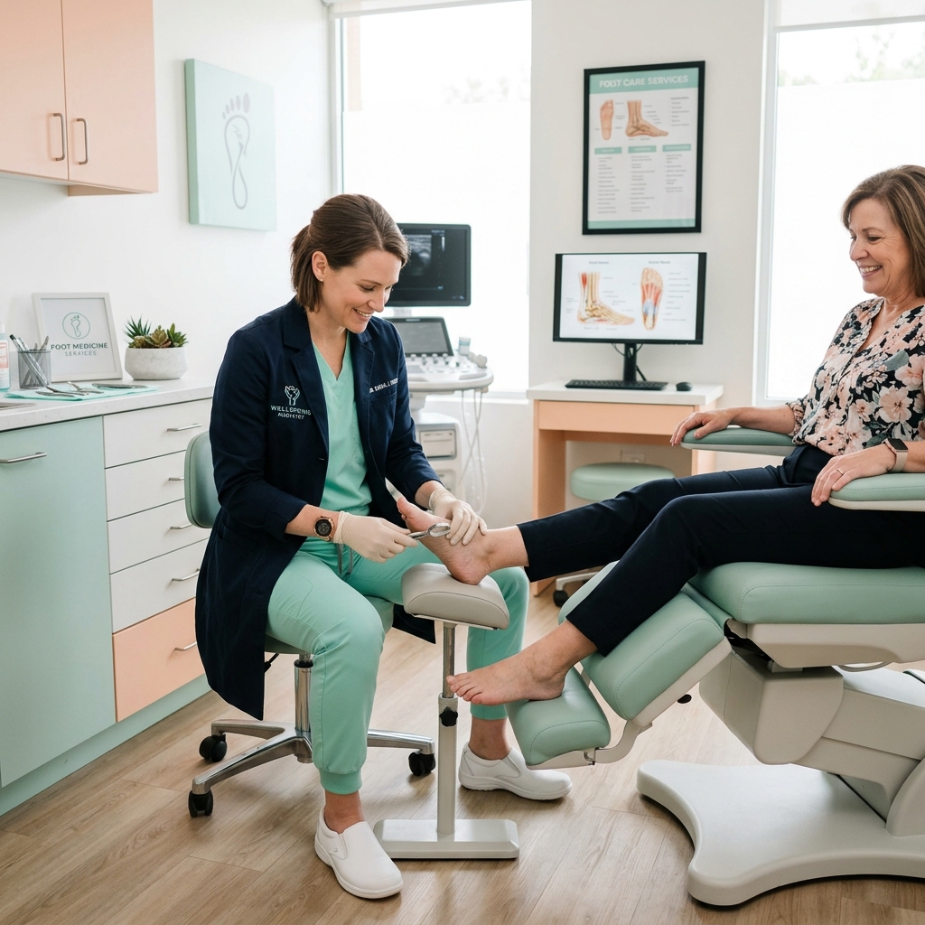 Numi Foot Med geriatric podiatry and wound care specialist in Pretoria